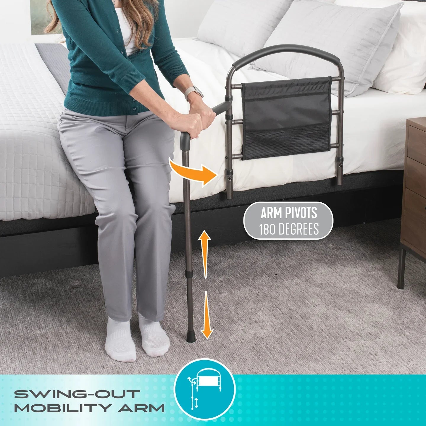 Stander Mobility Bed Rail #5850