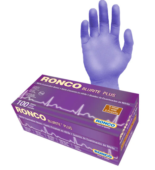 RONCO BLURITE PLUS Nitrile Examination Glove