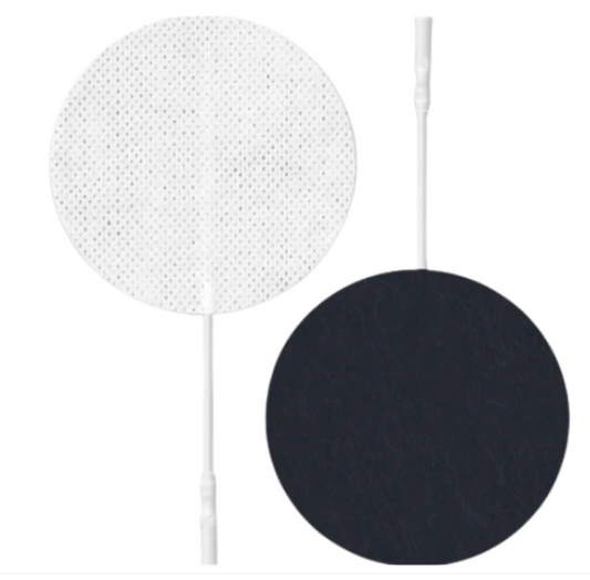 3" Inch Round Electrodes 4 Per Pack ( 16 electrodes) Tens Pads