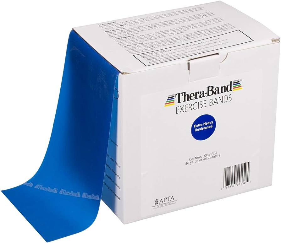 TheraBand Latex Resistance Band 50-Yard Roll