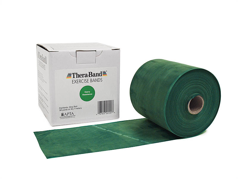 TheraBand Latex Resistance Band 50-Yard Roll