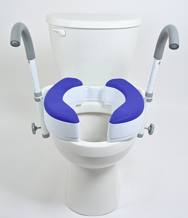 4” Adjustable Raised Toilet Seat
