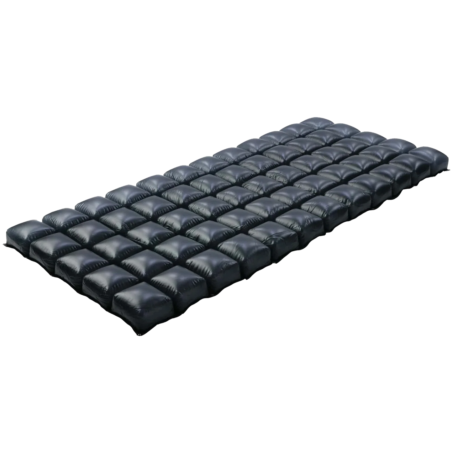 ROHO Prodigy non-powered air-filled mattress overlay system with interconnected air cells for pressure injury prevention on a transparent background.
