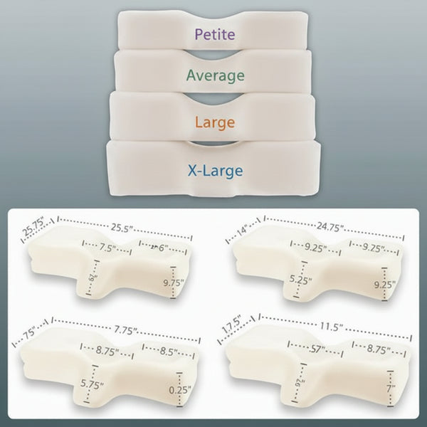 Therapeutica Cervical Sleeping Pillow – Ergonomic Neck Support for Back & Side Sleepers