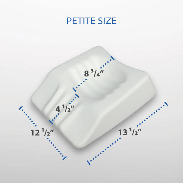 Therapeutica Travel Cervical Pillow – Compact Orthopedic Support for Trips