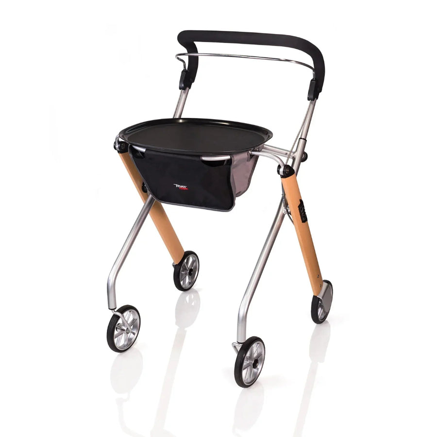 Trust Care Let's Go Indoor Rollator – Narrow Lightweight Walker for Home Use