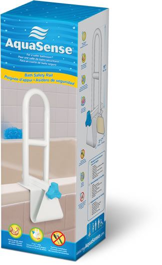 AquaSense Steel Bath Safety Rail-785-350