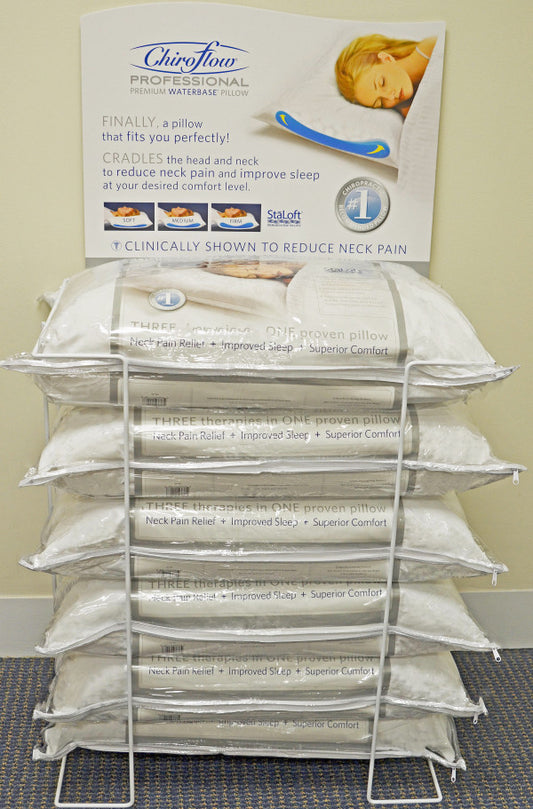 NEW -with 6 Chiroflow pillow -6 + 1 free