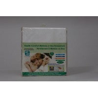 Mattress - Box Encasement Terry (Silpure, Antimicrobial, Waterproof) Bed Bug, Dust Mite, Allergies, Water & Stain Protection