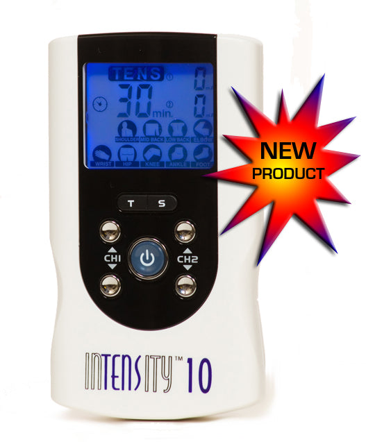 A Intensity 10 Digital Tens Unit with 10 Pre-Set TENS Programs