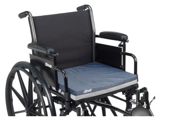 Drive Medical -Gel "E" 2" Coussin de fauteuil roulant en mousse de gel à usage général -14886
