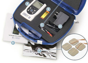 A Intensity 10 Digital Tens Unit with 10 Pre-Set TENS Programs