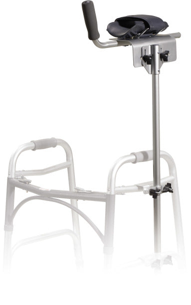 Platform Walker-Crutch Attachment