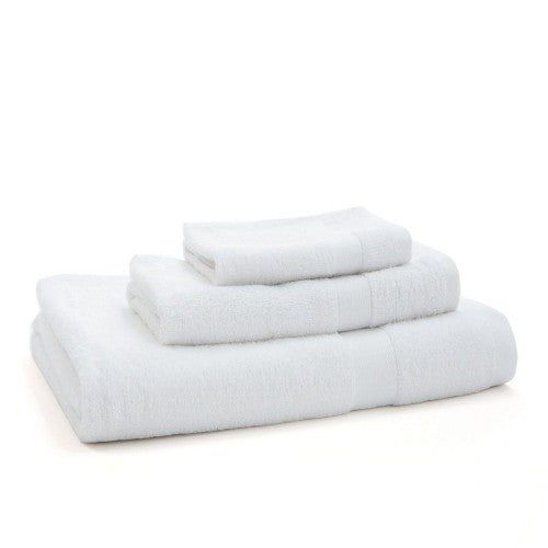 White Towel Set - 27"x54" -16"x27" and 13"x13" one of Each