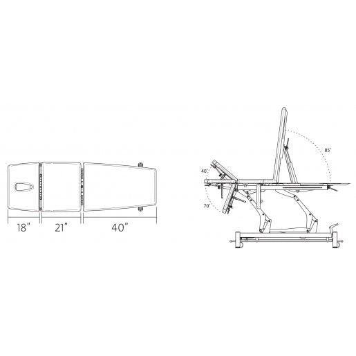 Montane Atlas 3 Section Treatment Table