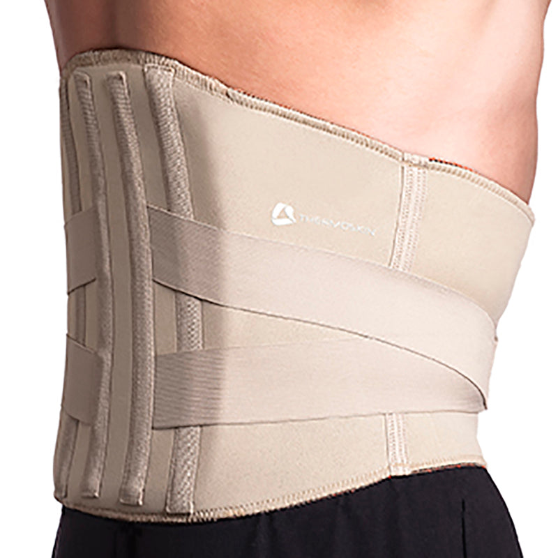 Thermoskin T9-Lite Rigid Lumbar Support, Beige