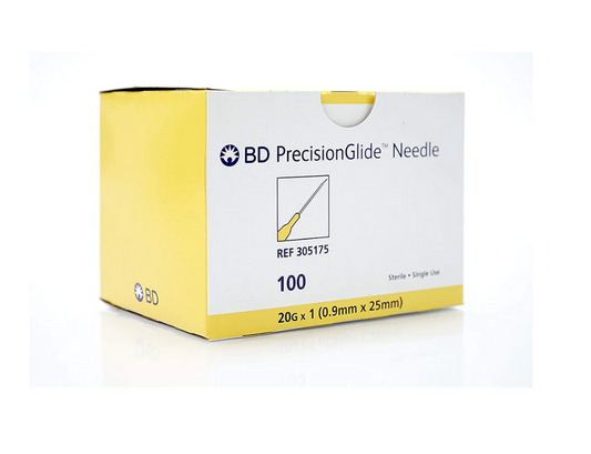BD 305175 PrecisionGlide Needle | 20G x 1" - 200 per Box