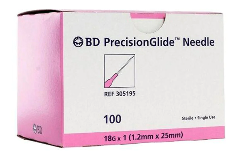 BD 305195 Aiguille PrecisionGlide 18G x 1" | 200 par boîte