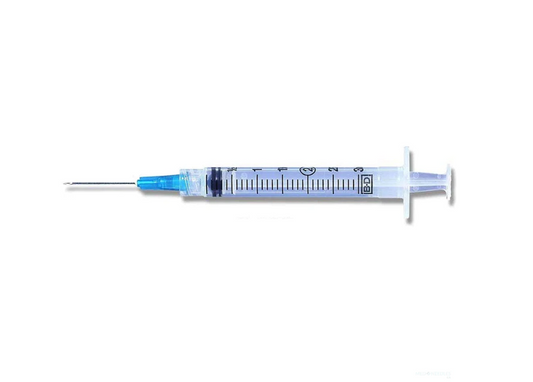 BD 309623 Slip-Tip Tuberculin Syringe with Detachable Needle | 1mL | 27G x 1/2" - 100 per Box