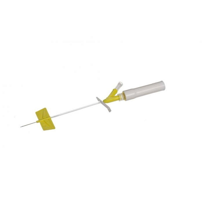 BD 383319 Saf-T-Intima Integrated IV Catheters Yellow 24G X .75" 25 per Box