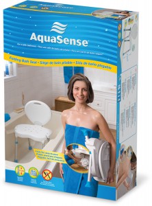 Aquasense Folding Ergo Bath Seat-770-525
