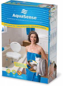 Aquasense Folding Ergo Bath Seat-770-525