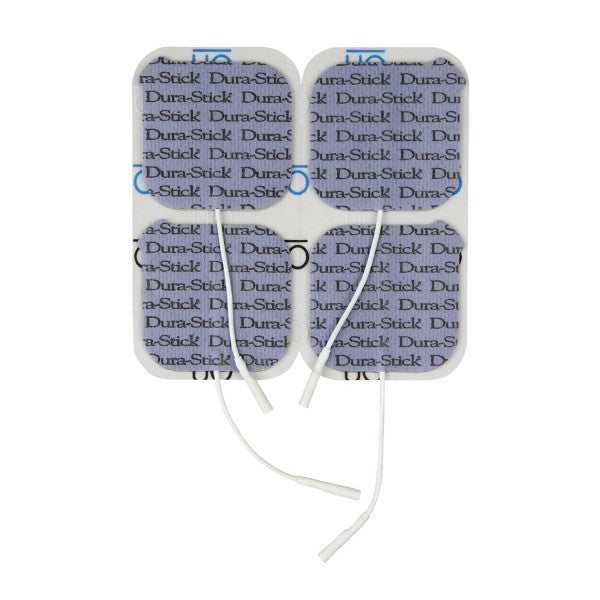 Chattanooga Dura-Stick Self Adhesive Electrodes, 2" x 2" Square-42198-16 pads -CEFAR 1490-EXP