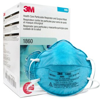 3M N95 Mask Model 1860 20-box-No Return Policy on N95 Mask