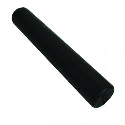 Cando Round Foam Roller-Black High Density 6"x36"