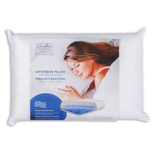 Chiroflow Memory Foam Water Pillow - Case of 4