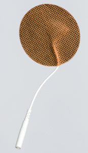 1.25" Electrode Round Tan Cloth 3 packs ( total 12 Electrods)