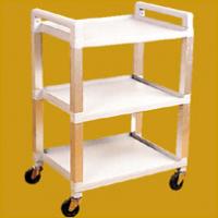 Cart Plastic Compact White