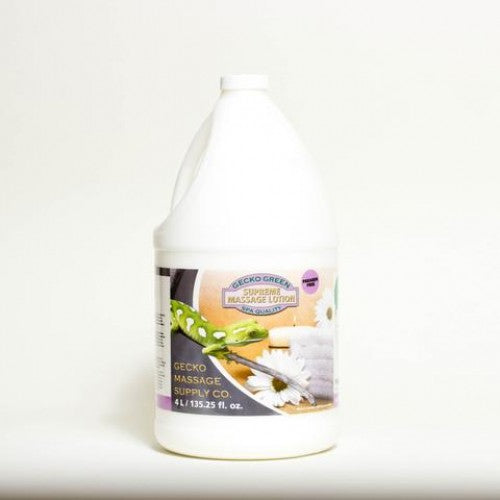 Gecko Green Supreme  Massage Lotion 4 Liter