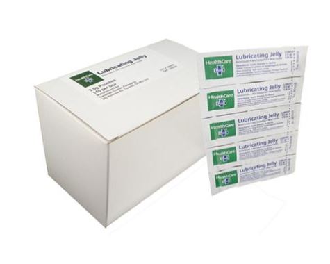Lubricating Jelly - HealthCare Plus - 3.5 g Single Dose (145-Box)