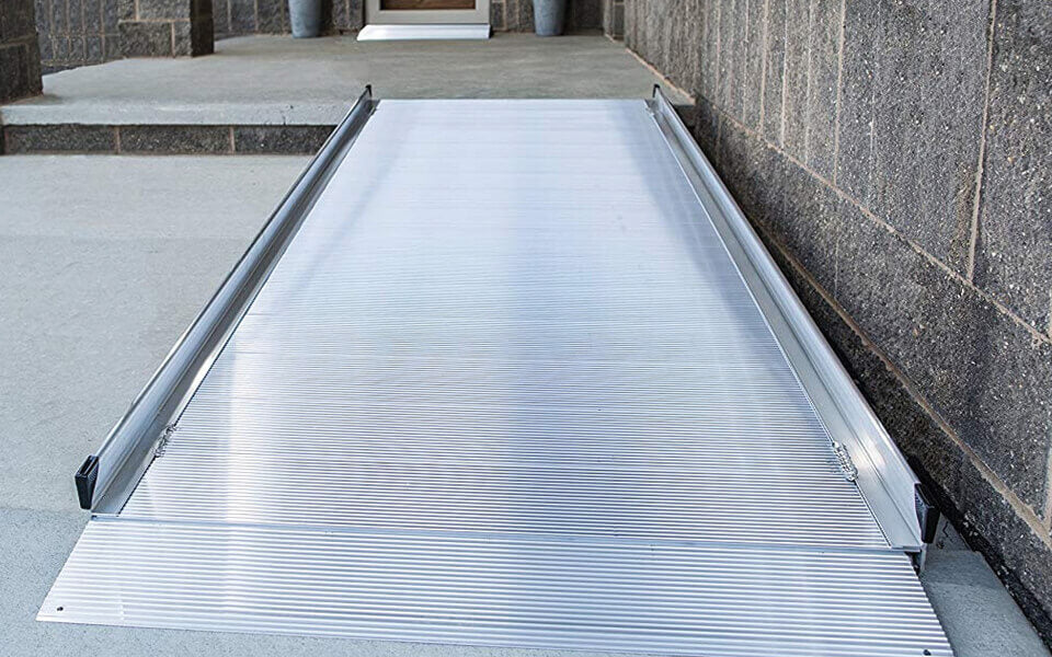 Gateway Solid Surface Ramp 10 Foot long with with handles
