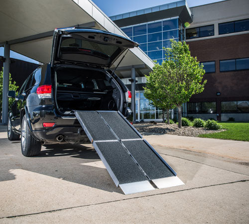 Wheelchair Ramp -Ez-Access-Made in USA Ramp Advantage Series, 4 Feet Ramp