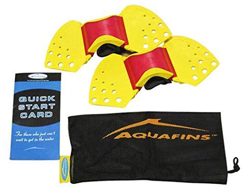 TheraBand Aquafins Aquatic Exercise Kit For Water Resistance Training