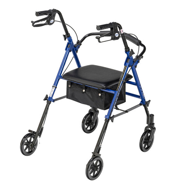 Adjustable Height Rollator, 6" Casters-RTL10261