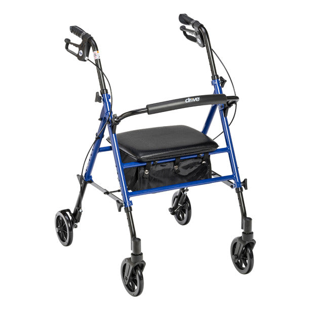 Adjustable Height Rollator, 6" Casters-RTL10261