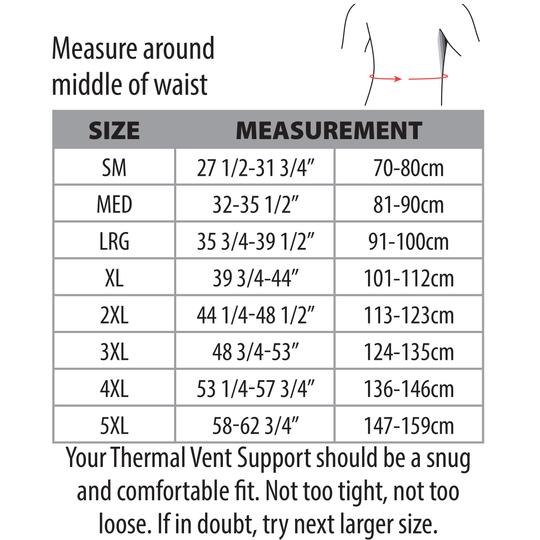 Swede-O Thermal Vent Lumbar Support