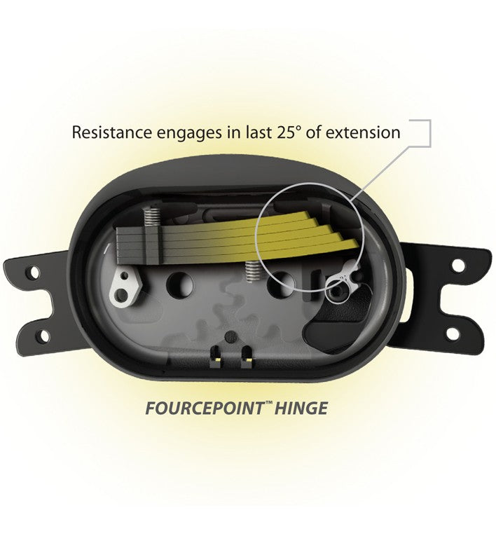 Armor Knee Brace with FourcePoint Hinge-11-1440-X