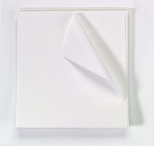 Exam Drape Sheet 40 in x 60 in Tissue 2 Ply White 100/Ca