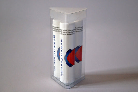 All Natural Lip Balm - 3 Pack