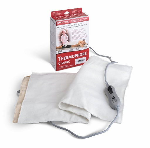 Thermophore Classic Moist Heat Pack Modèle 055 Grand interrupteur à bouton de maintien 14 x 27