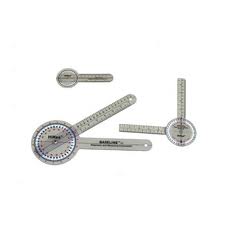 Hires Plastic -360 Degrees Goniometer 12" - 8" - 6"