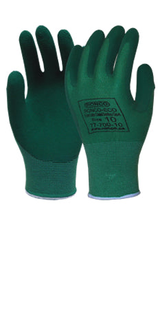 Ronco - Eco - Natural Foam Latex Coated Bamboo Gloves