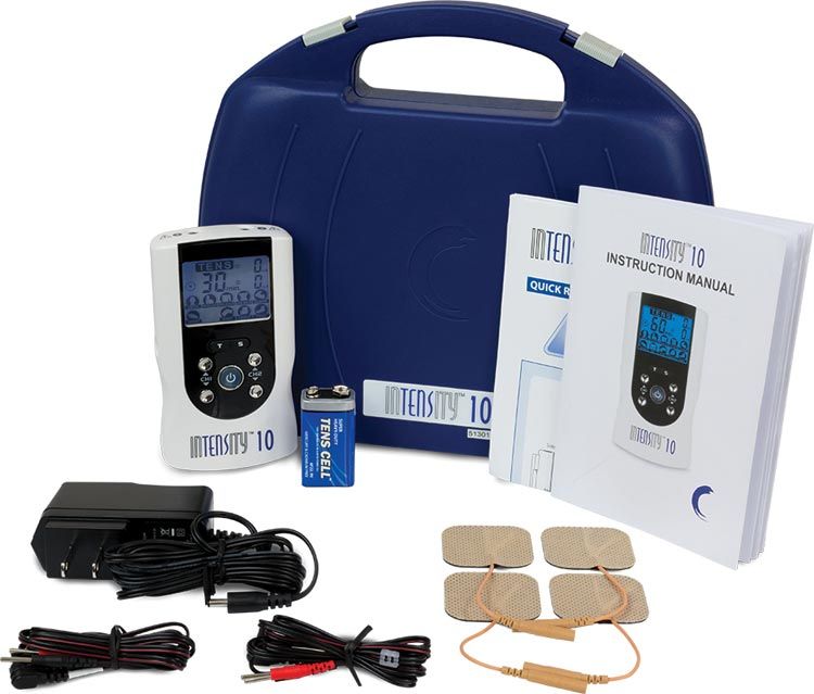 A Intensity 10 Digital Tens Unit with 10 Pre-Set TENS Programs