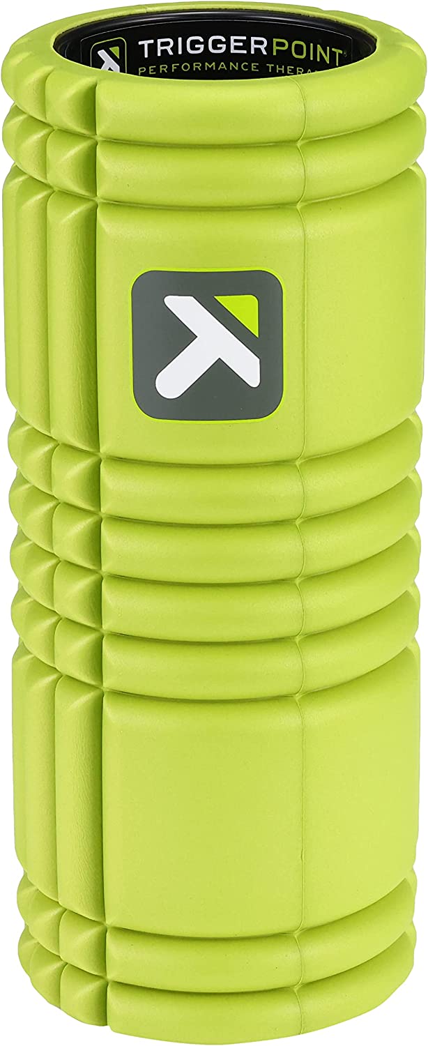 TriggerPoint GRID Foam Roller for Exercise, Deep Tissue Massage and Muscle Recovery, Original (13-Inch)