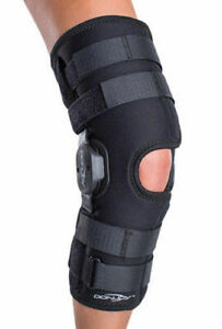 DONJOY Playmaker II Neoprene Sleeve Hinged Knee Brace