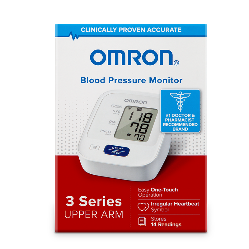 Omron 3 Series Upper Arm Blood Pressure Monitor